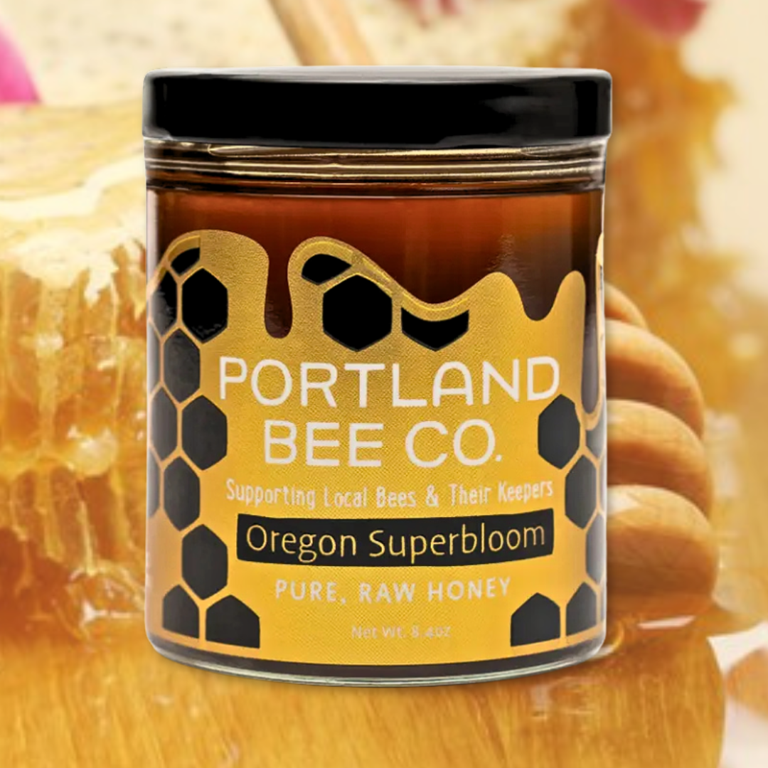 Superbloom Raw Honey – Pure, Unfiltered 8.4 oz Jar