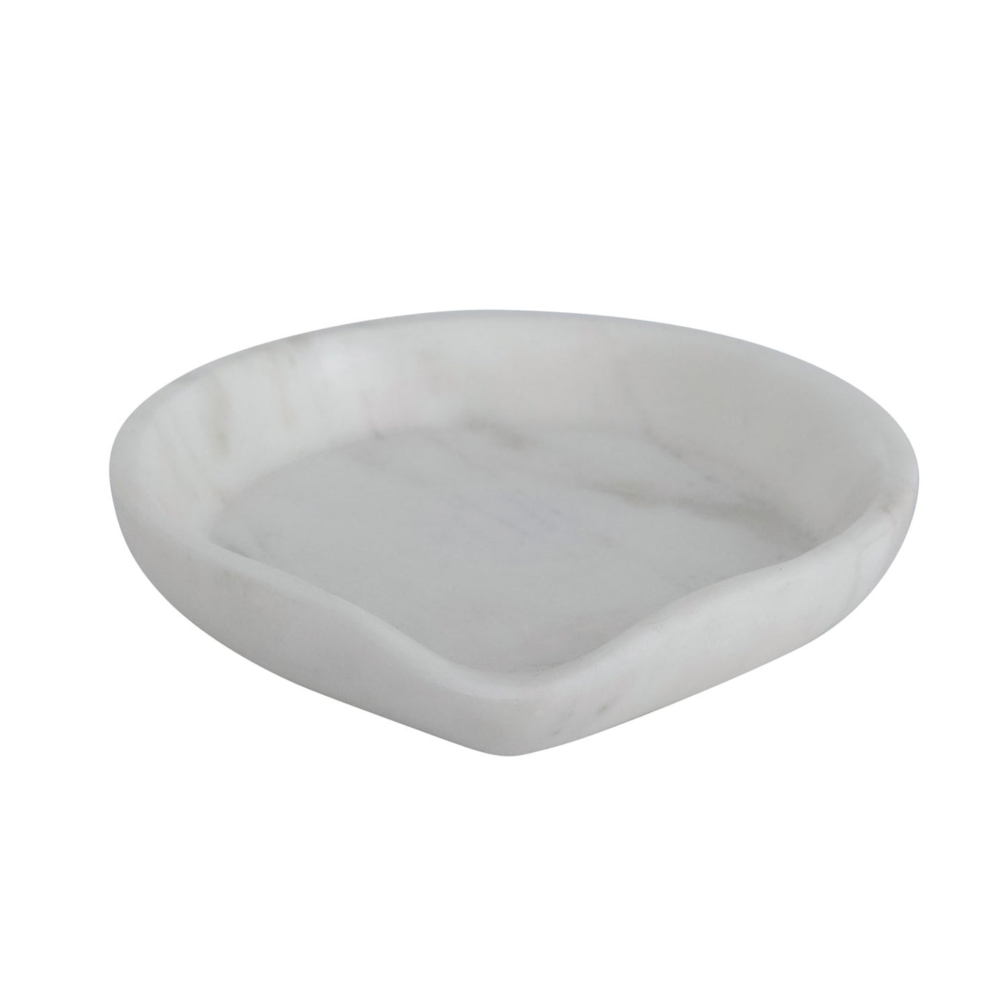 Marble Spoon Rest, White
