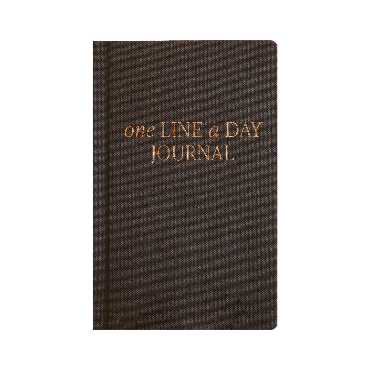 One Line A Day Fabric Journal, Blue