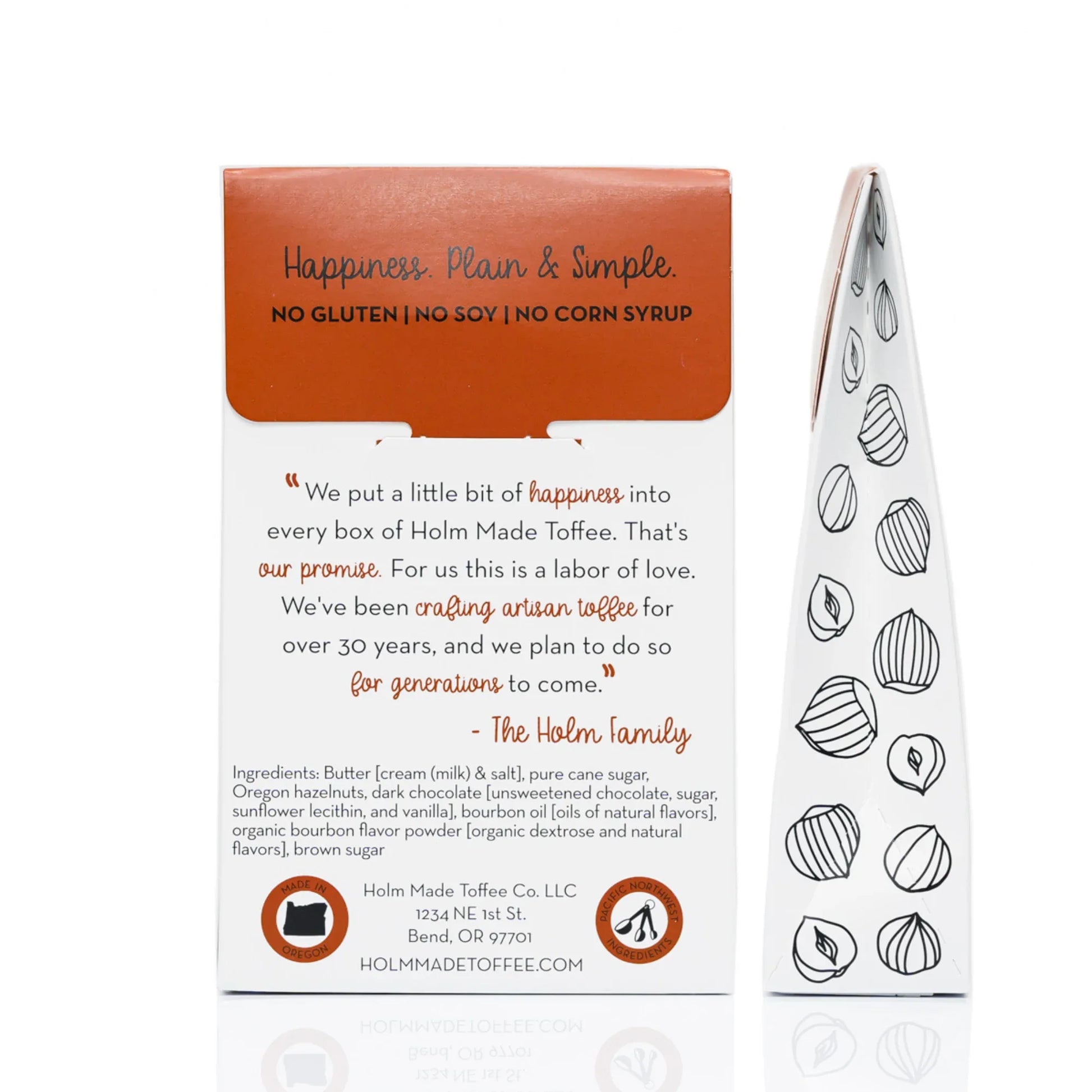 Bourbon Brown Sugar - Oregon Hazelnut Toffee - Twelve 28 Market