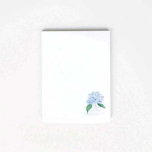 Petite everyday notepad: Hydrangea