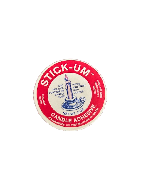 Fox Run Stick-Um Candle Adhesive, 2-Ounces