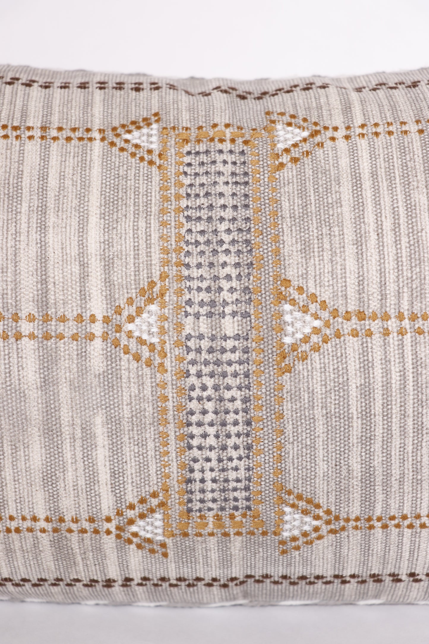 Cactus Silk Inspired Pillow Cover, Grey, 12 x 28