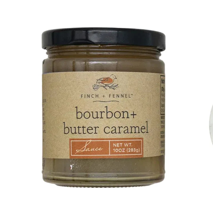 Bourbon + Butter Caramel Sauce - Finch + Fennel - Twelve 28 Market