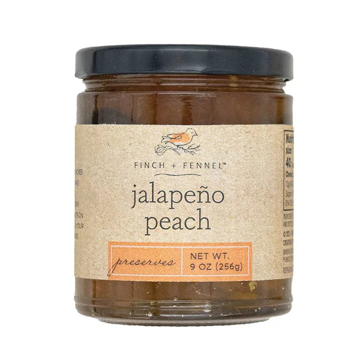 Jalapeño Peach Preserves - Finch + Fennel - Twelve 28 Market