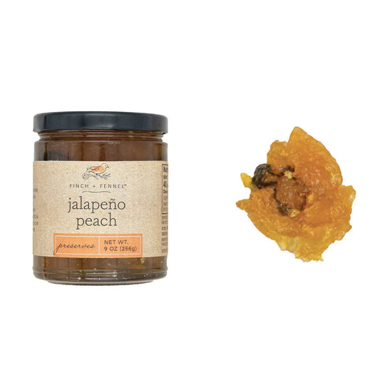 Jalapeño Peach Preserves - Finch + Fennel - Twelve 28 Market