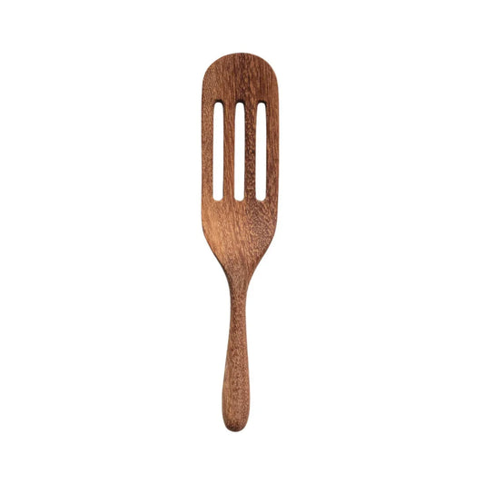 Carved Doussie Wood Spatula, Natural - Twelve 28 Market