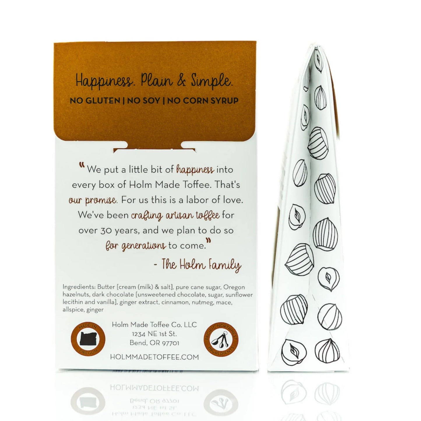 Gingerbread - Oregon Hazelnut Toffee - Twelve 28 Market