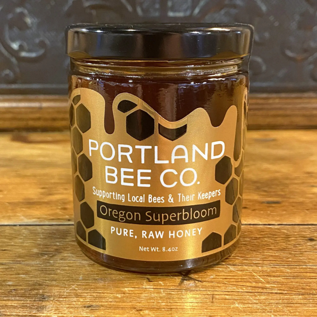 Superbloom Raw Honey – Pure, Unfiltered 8.4 oz Jar