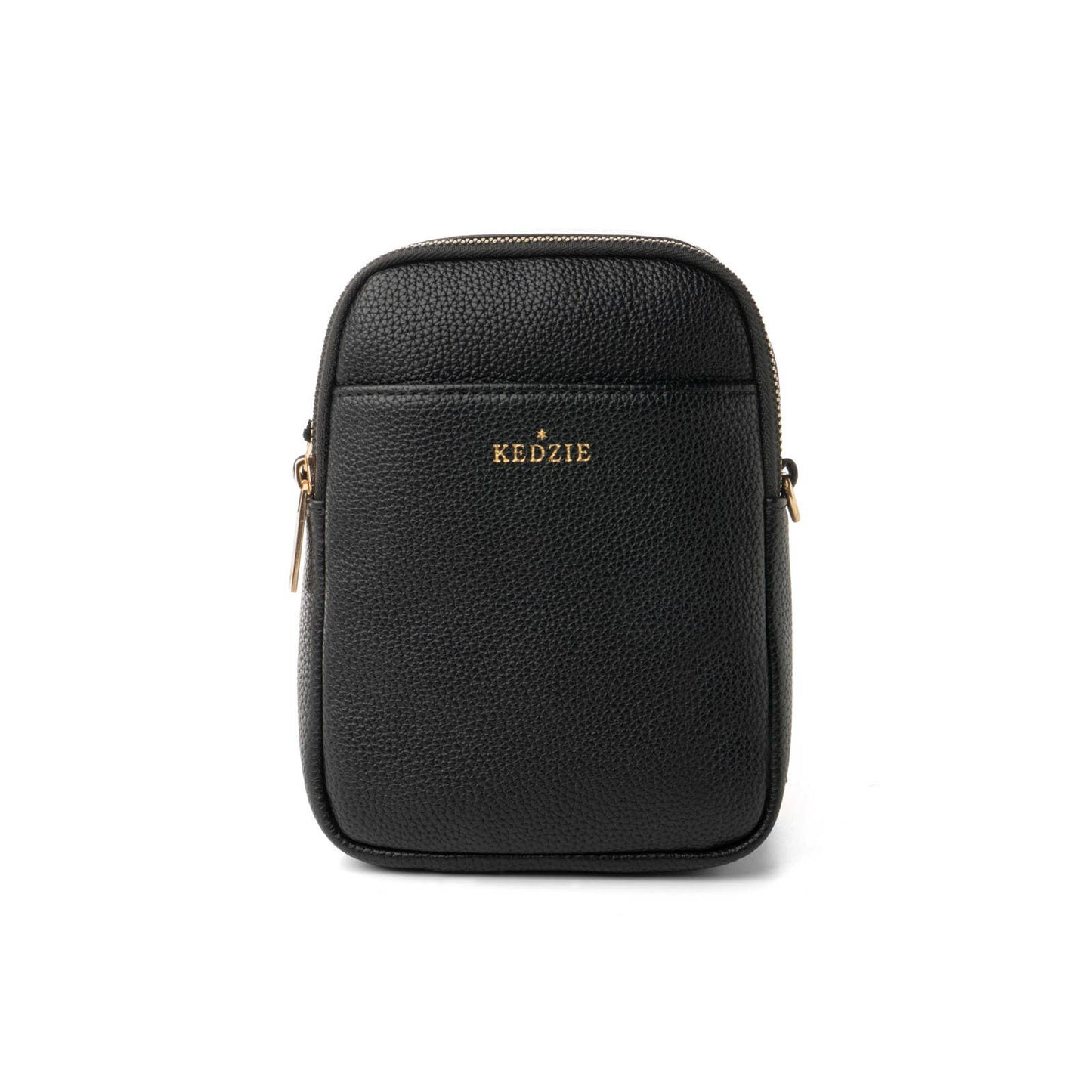 Kedzie Solstice Convertible Crossbody- Black