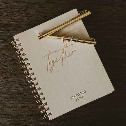 *NEW* Newlywed One Line A Day Prompted Journal - Wedding