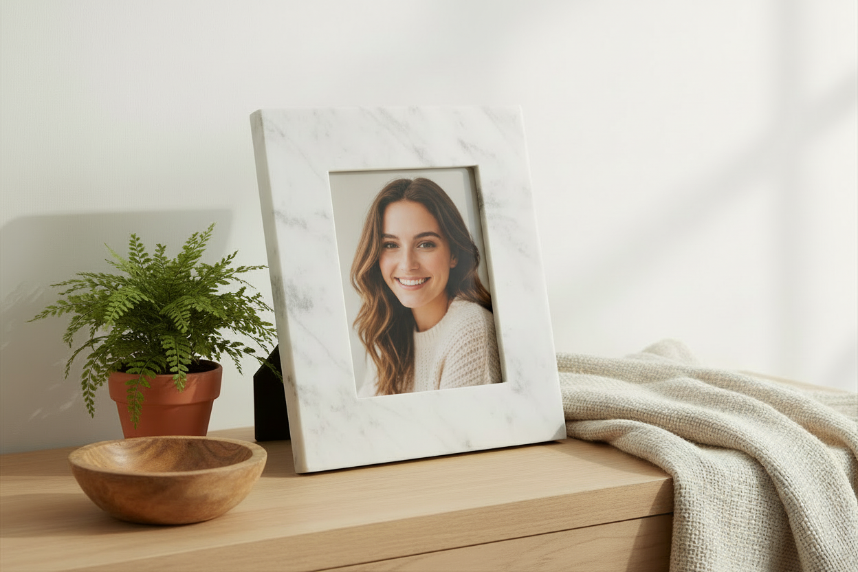 Marble Photo Frame