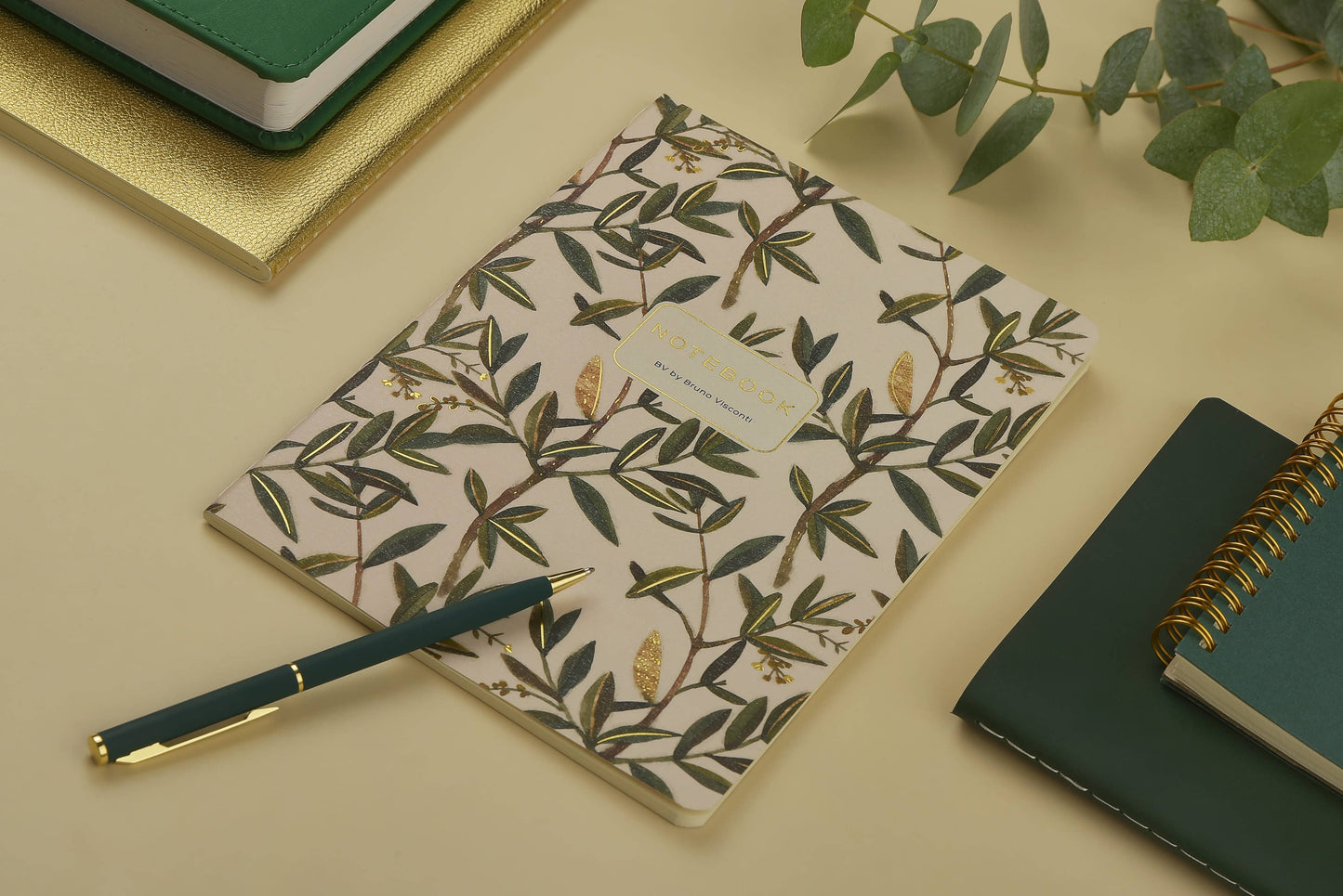 A5 Notebook - Olive