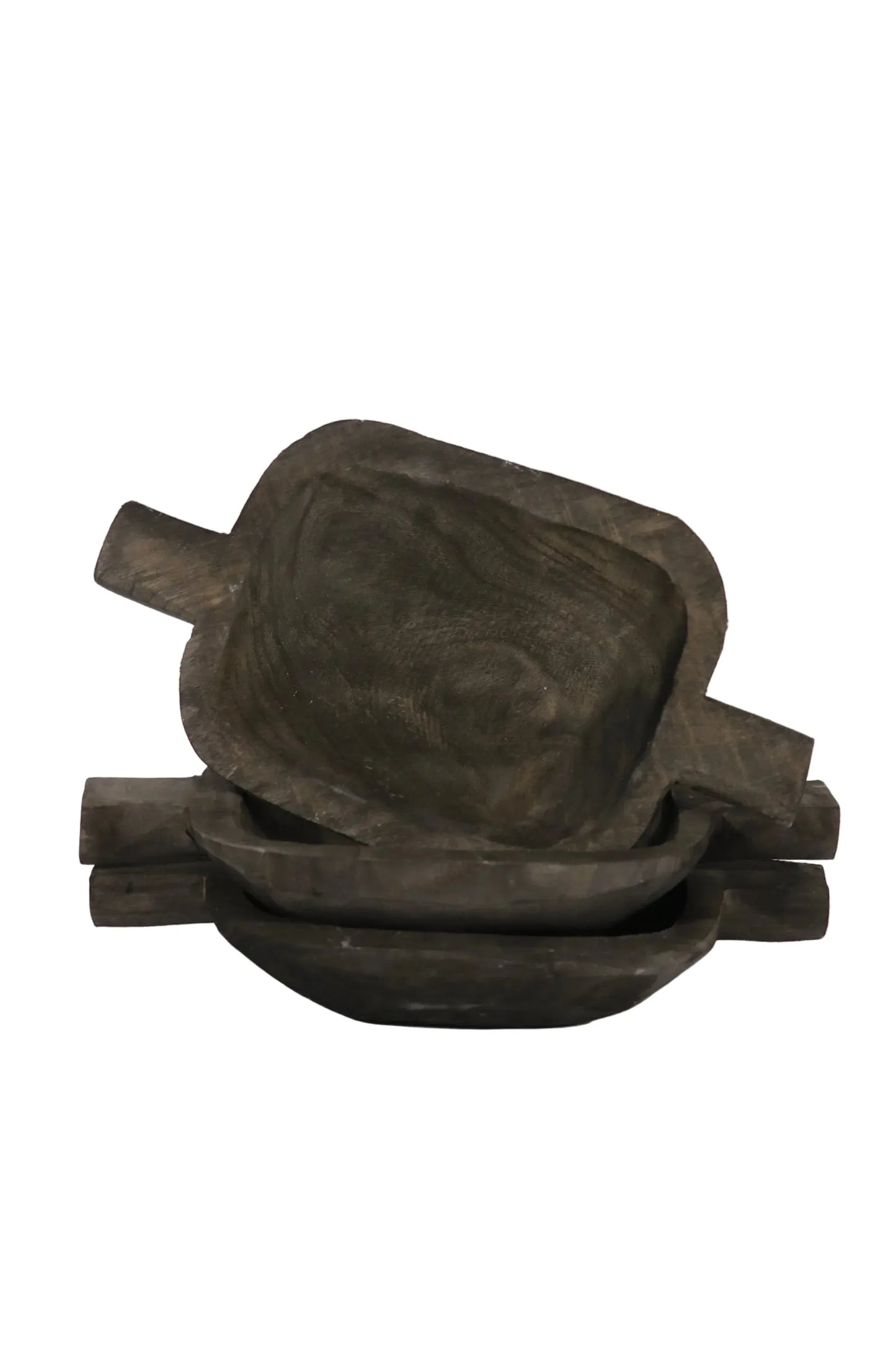 Paulownia Handled Wood Bowl - Twelve 28 Market